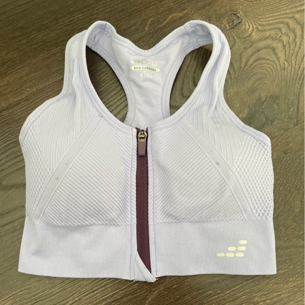 purple push up sports bra